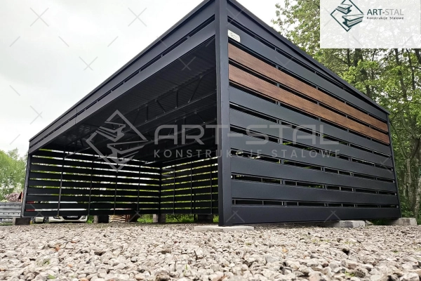 Wiata dwustanowiskowa