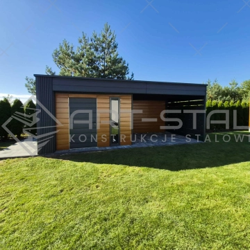 Domek ogrodowy z&nbsp;drewutnią